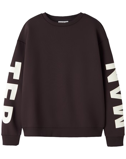 Name It - NKFNokki Sweatshirt - Chocolate Plum